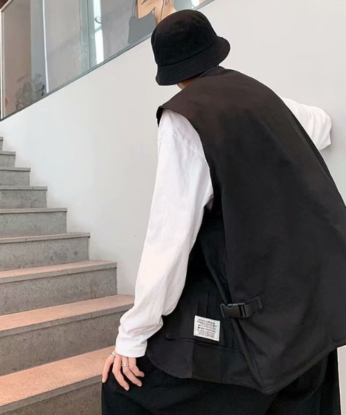 MGV（エムジーヴィー）の「フロントビッグポケットフィッシングベスト（ベスト・メンズ・ホワイト/カーキ/ブラック・LARGE/X-LARGE/MEDIUM）」の20枚目の写真