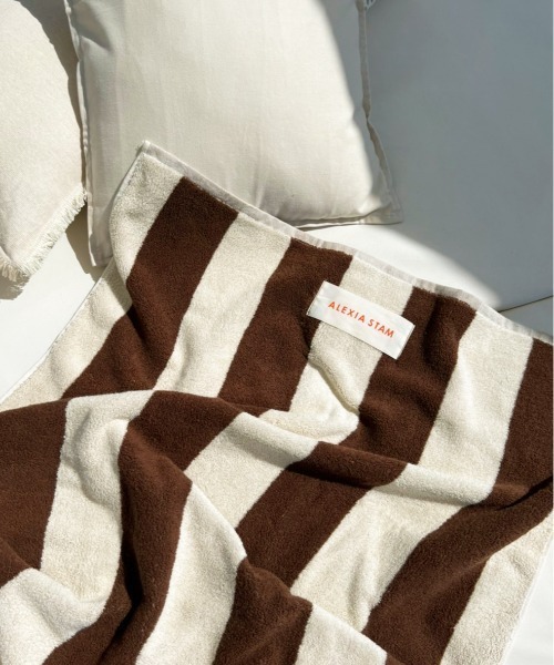 ALEXIA STAM（アリシアスタン）の「Striped Beach Towel /ストライプ