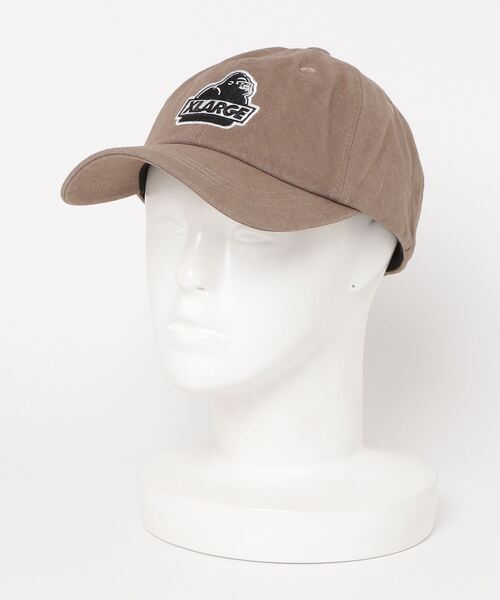 XLARGE(エクストララージ)の「XLARGE / エクストララージ WASHED SLANTED OG 6PANEL CAP 6パネル キャップ(キャップ・メンズ・ブラック/ブラウン・FREE)」の11枚目の写真