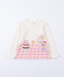 日本製/うさぎのmimiちゃん裏毛トレーナー(100~130cm)