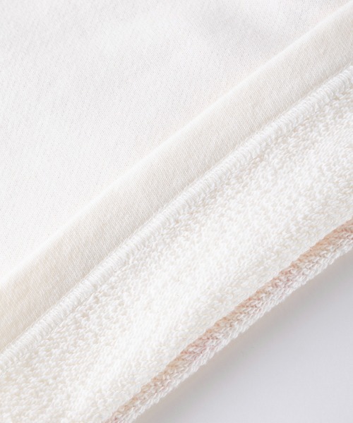 KP（ケーピー）の「日本製/うさぎのmimiちゃん裏毛トレーナー(100～130cm)（スウェット・キッズ・オフホワイト/ベビーピンク・110cm/100cm/120cm/130cm）」の8枚目の写真