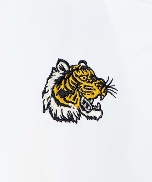 WEGO（ウィゴー）の「WEGO/刺繍半袖BIGシャツ（シャツ/ブラウス・メンズ・ブルー系その他/ホワイト/ブラック・MEDIUM/LARGE）」の11枚目の写真