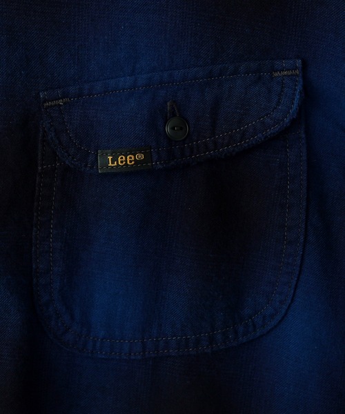 Lee（リー）の「Lee/リー COMPILATIONS OMBRE CHECK SHIRTS チェックシャツ（シャツ/ブラウス・メンズ・ブラウン/グレー/ブルー/レッド・SMALL/MEDIUM/LARGE/X-LARGE）」の16枚目の写真