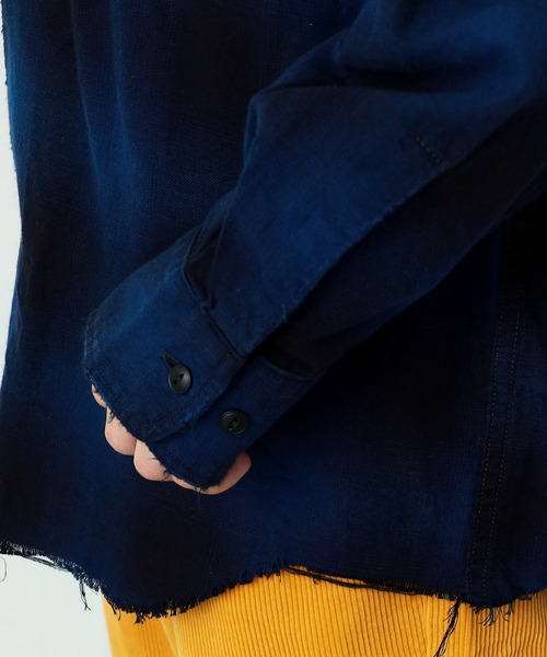 Lee（リー）の「Lee/リー COMPILATIONS OMBRE CHECK SHIRTS チェックシャツ（シャツ/ブラウス・メンズ・ブラウン/グレー/ブルー/レッド・SMALL/MEDIUM/LARGE/X-LARGE）」の17枚目の写真