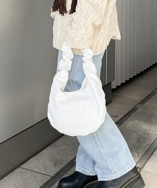 BRIE LEON(ブリーレオン)の「【BRIE LEON/ブリーレオン】Ava Bag(ハンドバッグ・レディース・ホワイト/ブラック・FREE)」の1枚目の写真