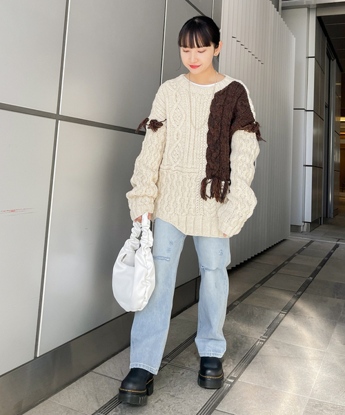 BRIE LEON(ブリーレオン)の「【BRIE LEON/ブリーレオン】Ava Bag(ハンドバッグ・レディース・ホワイト/ブラック・FREE)」の4枚目の写真