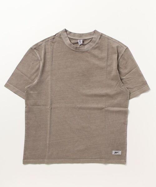 Reebok（リーボック）の「クラシックス ナチュラルダイ Tシャツ / Classics Natural Dye Tee（Tシャツ/カットソー・メンズ・グレー/オフホワイト/グレー系その他/イエロー系その他・XX-LARGE/LARGE/X-LARGE/MEDIUM/XXX-LARGE/SMALL/X-SMALL）」の16枚目の写真