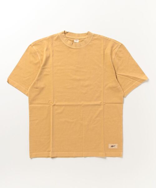 Reebok（リーボック）の「クラシックス ナチュラルダイ Tシャツ / Classics Natural Dye Tee（Tシャツ/カットソー・メンズ・グレー/オフホワイト/グレー系その他/イエロー系その他・XX-LARGE/LARGE/X-LARGE/MEDIUM/XXX-LARGE/SMALL/X-SMALL）」の22枚目の写真