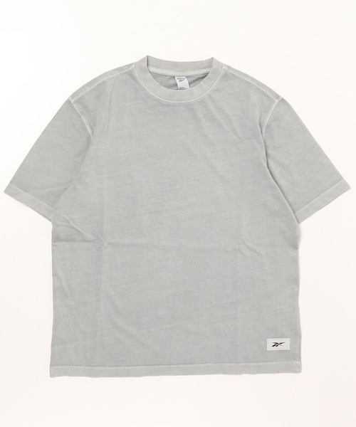 Reebok（リーボック）の「クラシックス ナチュラルダイ Tシャツ / Classics Natural Dye Tee（Tシャツ/カットソー・メンズ・グレー/オフホワイト/グレー系その他/イエロー系その他・XX-LARGE/LARGE/X-LARGE/MEDIUM/XXX-LARGE/SMALL/X-SMALL）」の21枚目の写真