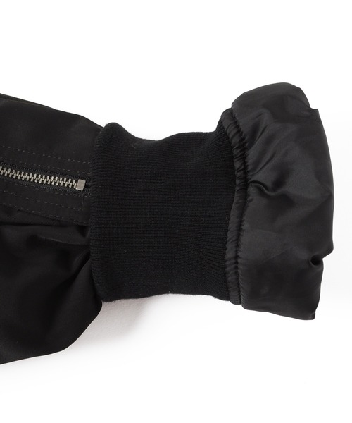 GLAZOS（グラソス）の「薄中綿入り・MA-1（MA-1・キッズ・ブラック/カーキ・130cm/140cm/150cm/160cm/170cm）」の12枚目の写真