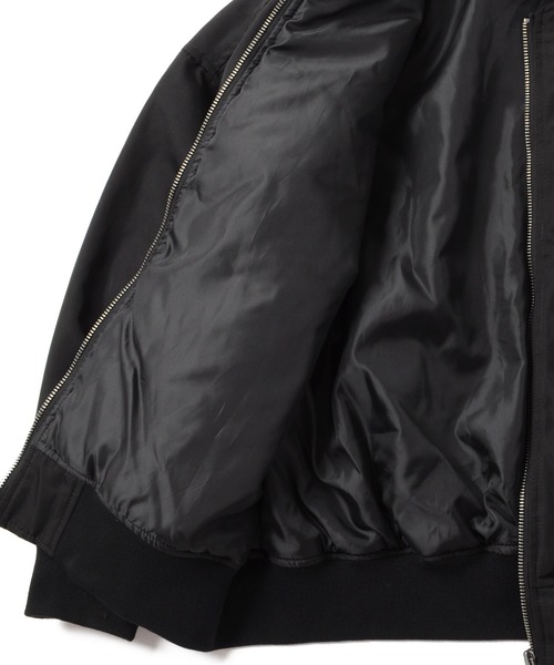 GLAZOS（グラソス）の「薄中綿入り・MA-1（MA-1・キッズ・ブラック/カーキ・130cm/140cm/150cm/160cm/170cm）」の16枚目の写真