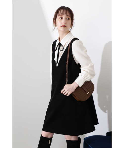 JILL STUART(ジルスチュアート)の「◆フィデルワンピース(ワンピース・レディース・レッド/ブラック・2/0)」の15枚目の写真