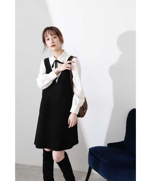 JILL STUART(ジルスチュアート)の「◆フィデルワンピース(ワンピース・レディース・レッド/ブラック・2/0)」の16枚目の写真