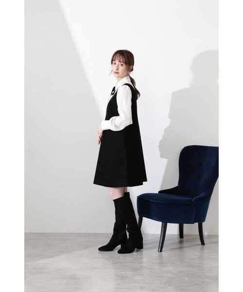 JILL STUART(ジルスチュアート)の「◆フィデルワンピース(ワンピース・レディース・レッド/ブラック・2/0)」の17枚目の写真