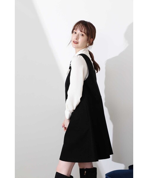 JILL STUART(ジルスチュアート)の「◆フィデルワンピース(ワンピース・レディース・レッド/ブラック・2/0)」の19枚目の写真