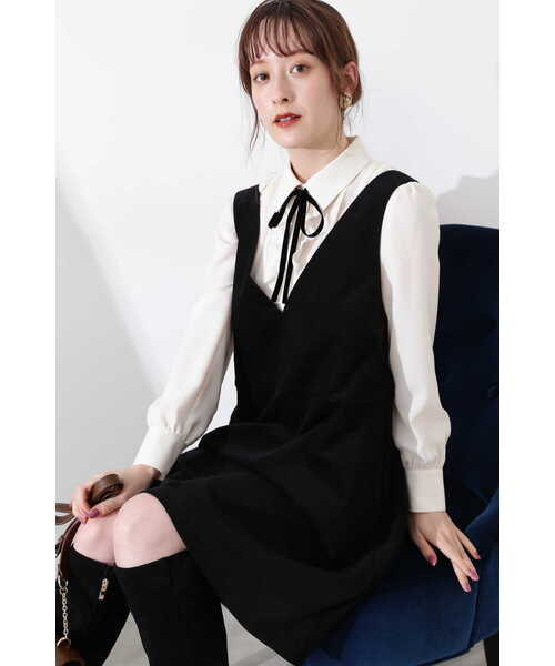 JILL STUART(ジルスチュアート)の「◆フィデルワンピース(ワンピース・レディース・レッド/ブラック・2/0)」の13枚目の写真