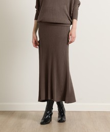 INED | ホールガーメント(R)ニットフレアスカート《Cuoo》(スカート)