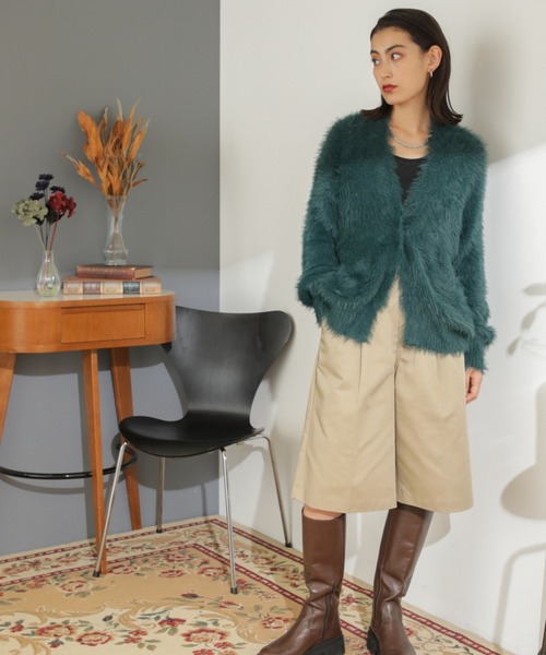 Dickies(ディッキーズ)の「Dickies(R)×ROSE BUD 別注ハーフパンツ(その他パンツ・レディース・ネイビー/ベージュ・MEDIUM/SMALL)」の19枚目の写真