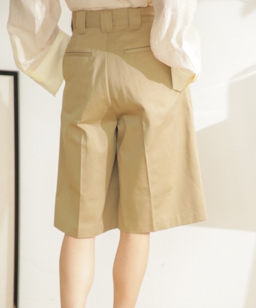 Dickies(ディッキーズ)の「Dickies(R)×ROSE BUD 別注ハーフパンツ(その他パンツ・レディース・ネイビー/ベージュ・MEDIUM/SMALL)」の6枚目の写真
