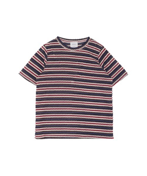 AMAIL（アマイル）の「Kulemon border tops（Tシャツ/カットソー・レディース・ブラウン/ピンク・FREE）」の10枚目の写真