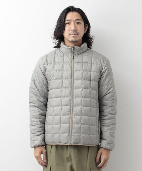 TAION(タイオン)の「【TAION/タイオン】ダウン×ボア リバーシブル スタンドカラージャケット TAION-R102MB(ブルゾン・メンズ・ブラック/ネイビー/グレー/オリーブ/ダークネイビー/ベージュ・M/L/XL/XXL)」の22枚目の写真