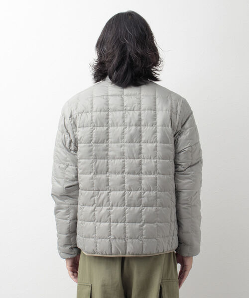 TAION(タイオン)の「【TAION/タイオン】ダウン×ボア リバーシブル スタンドカラージャケット TAION-R102MB(ブルゾン・メンズ・ブラック/ネイビー/グレー/オリーブ/ダークネイビー/ベージュ・M/L/XL/XXL)」の20枚目の写真