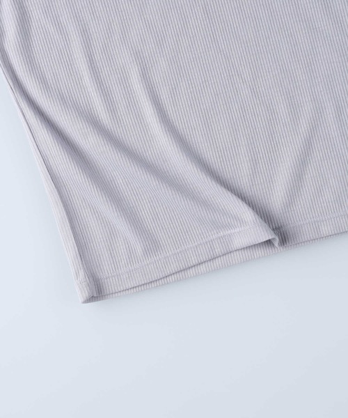 HONEYSUCKLE ROSE（ハニーサックルローズ）の「【HONEYSUCKLE ROSE】シアーハイネックロンＴ（Tシャツ/カットソー・レディース・ブラック/ホワイト/グレー・M/L）」の8枚目の写真