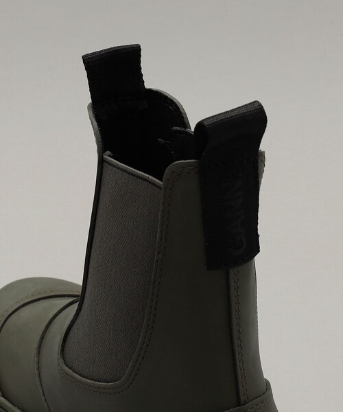 Firsthand（ファーストハンド）の「Ganni/ガニ― Recycled Rubber City Boots（ブーツ・レディース・オリーブ/ブラック・36/37/38）」の7枚目の写真