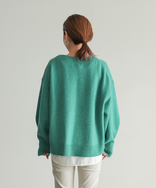 セール】ハミルトンウールボートネックプルオーバー（ニット/セーター