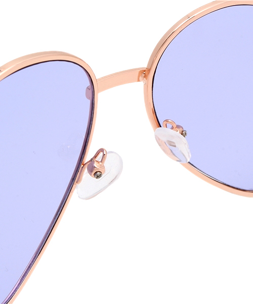 WEGO(ウィゴー)の「WEGO/ハートサングラス(サングラス・レディース・パープル/イエロー/ピンク・FREE)」の9枚目の写真