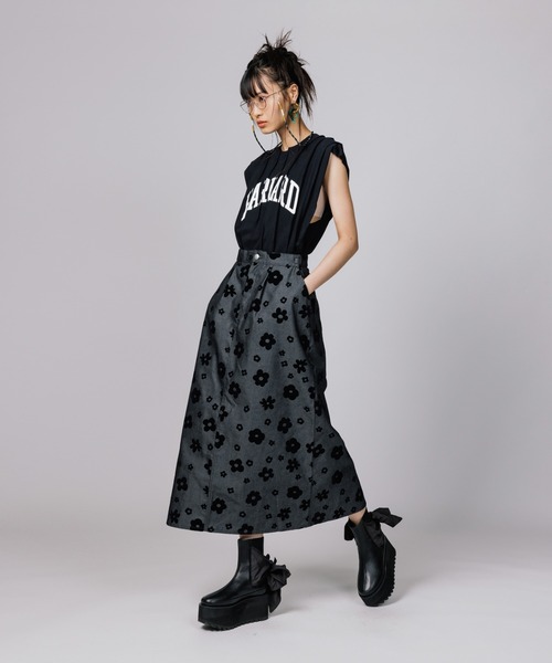 NON TOKYO ノントーキョー　リボンブーツ　ホワイト NON TOKYO/ノントーキョー/リボンブーツ