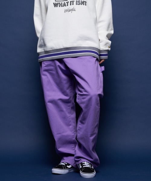 Wrangler（ラングラー）の「WR COLOR PAINTER PANTS/ラングラー カラーペインターパンツ（その他パンツ・メンズ・ブラック/グリーン/ブルー/パープル/マスタード/オレンジ・M/L/XL）」の9枚目の写真