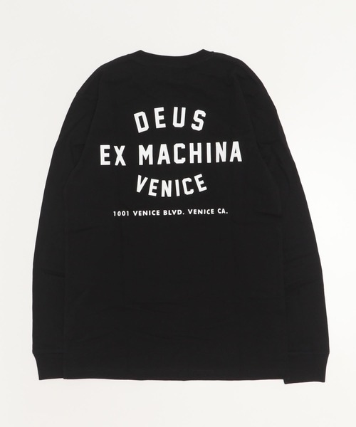 DEUS EX MACHINA(デウスエクスマキナ)の「VENICE LONG-SLEEVE TEE(Tシャツ/カットソー・メンズ・ホワイト/ブラック・L/XS/M/XL/S)」の7枚目の写真