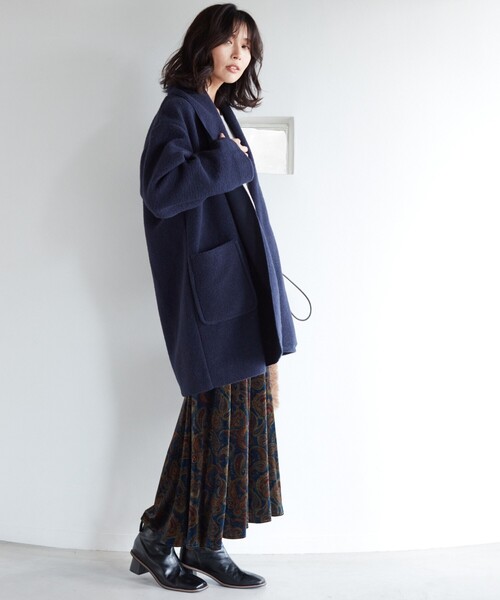 新品チェスターコート(サイズXL)ザショップティーケー THE SHOP TK ｜ザ ショップ ティーケー のチェスターコート通販