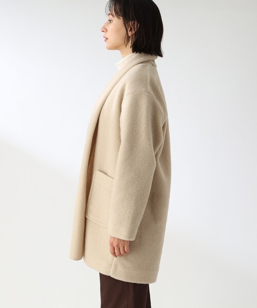 ツェットベー15AW z.B Berlin ショールカラーコート