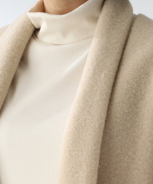 THE SHOP TK （ザ ショップ ティーケー ）の「◆【洗える/軽量】スライバーショールカラーコート（チェスターコート・レディース・ライトベージュ/ライトブルー/ネイビー・12/14/13）」の13枚目の写真