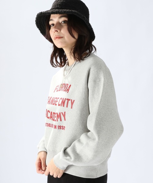 niko and（ニコアンド）の「裏起毛ロゴ裏毛プルオーバー（Tシャツ