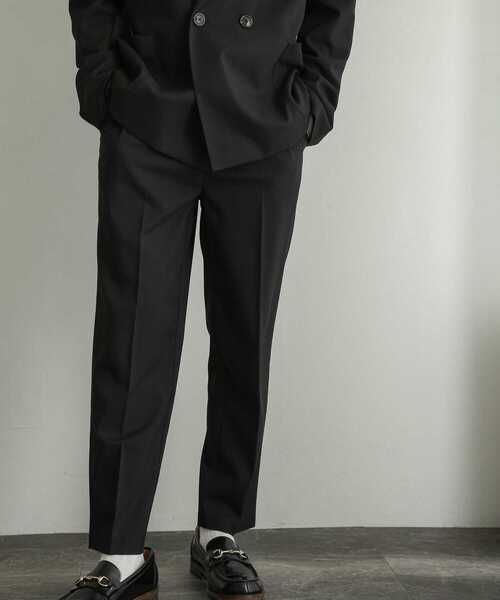 SENSE OF PLACE by URBAN RESEARCH（センスオブプレイスバイアーバンリサーチ）の「『UR TECH』テーパードスラックス（スラックス・メンズ・ネイビー/ブラック・LARGE/MEDIUM）」の5枚目の写真