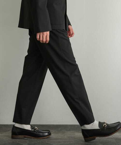 SENSE OF PLACE by URBAN RESEARCH（センスオブプレイスバイアーバンリサーチ）の「『UR TECH』テーパードスラックス（スラックス・メンズ・ネイビー/ブラック・LARGE/MEDIUM）」の7枚目の写真