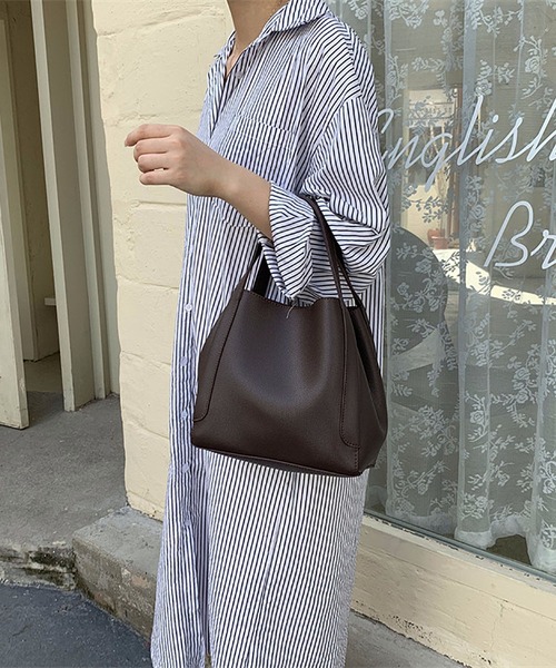 MAISON DE THERESE（メゾン ド テレーズ）の「ショルダーバッグ　ハンドバッグ　ポーチ付き（ショルダーバッグ・レディース・C/B/A/D・FREE）」の3枚目の写真