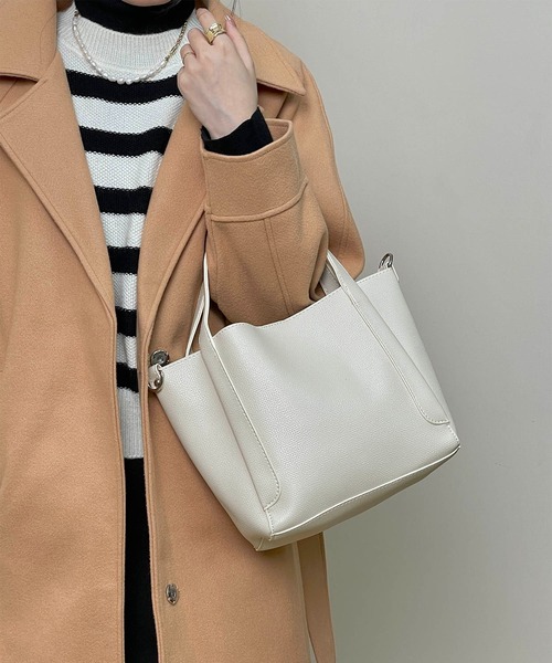 MAISON DE THERESE（メゾン ド テレーズ）の「ショルダーバッグ　ハンドバッグ　ポーチ付き（ショルダーバッグ・レディース・C/B/A/D・FREE）」の10枚目の写真