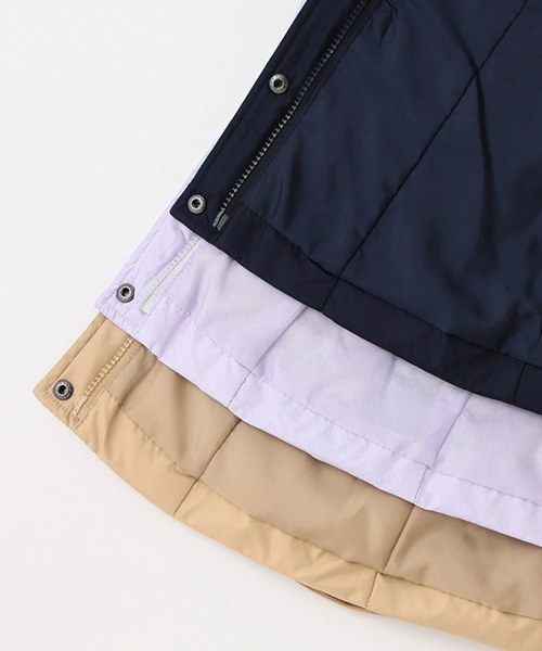 petit main（プティマイン）の「フリルロングダウン（ブルゾン・キッズ・ベージュ/ライトブルー/ネイビー・120cm/130cm/100cm/110cm/90cm）」の13枚目の写真