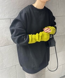 y/m by misato | 刺繍ミドル丈スウェットトップス(スウェット)