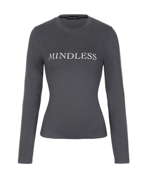 mindless SURGERY（サージェリー）の「【SURGERY / サージェリー】Surgery mindless slim long sleeves / ロンT  長袖Tシャツ 長袖トップス 秋服 春服 冬服（Tシャツ/カットソー）」 - WEAR