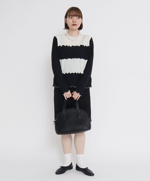 I am I in fact...（アイアムアイインファクト）の「PING PONG　pearl　ネックレス（ネックレス・レディース・ホワイト・FREE）」の9枚目の写真