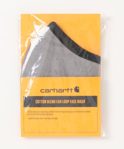 Carhartt(カーハート)の「【W】【it】【UT17】【Carhartt】M COTTON BLEND EAR LOOP FACE MASK(マスク・レディース・グレー/ブラウン/ブラック・FREE)」の4枚目の写真