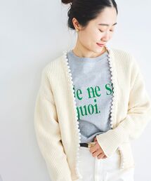 le.coeur blanc | パールツキアゼアミカーディガン(カーディガン/ボレロ)