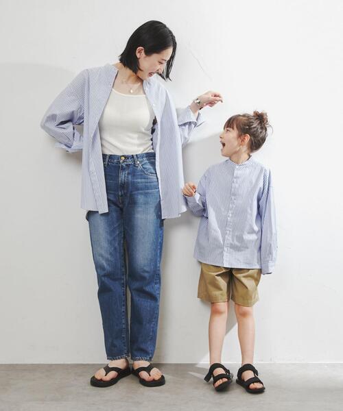 coen（コーエン）の「2タックチノショーツ（チノパンツ・キッズ・オリーブ/ベージュ・110/140/120/130/100/150）」の13枚目の写真