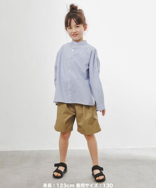 coen（コーエン）の「2タックチノショーツ（チノパンツ・キッズ・オリーブ/ベージュ・110/140/120/130/100/150）」の14枚目の写真