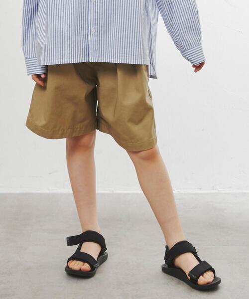 coen（コーエン）の「2タックチノショーツ（チノパンツ・キッズ・オリーブ/ベージュ・110/140/120/130/100/150）」の16枚目の写真